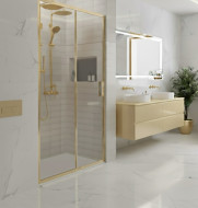 Душевая дверь раздвижная CL307МG-120 матовое золото Душевая дверь раздвижная CL307МG-120 матовое золото