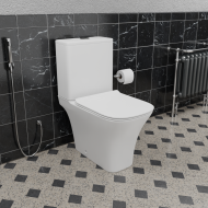 Унитаз напольный CeramaLux 1215A Унитаз напольный CeramaLux 1215A